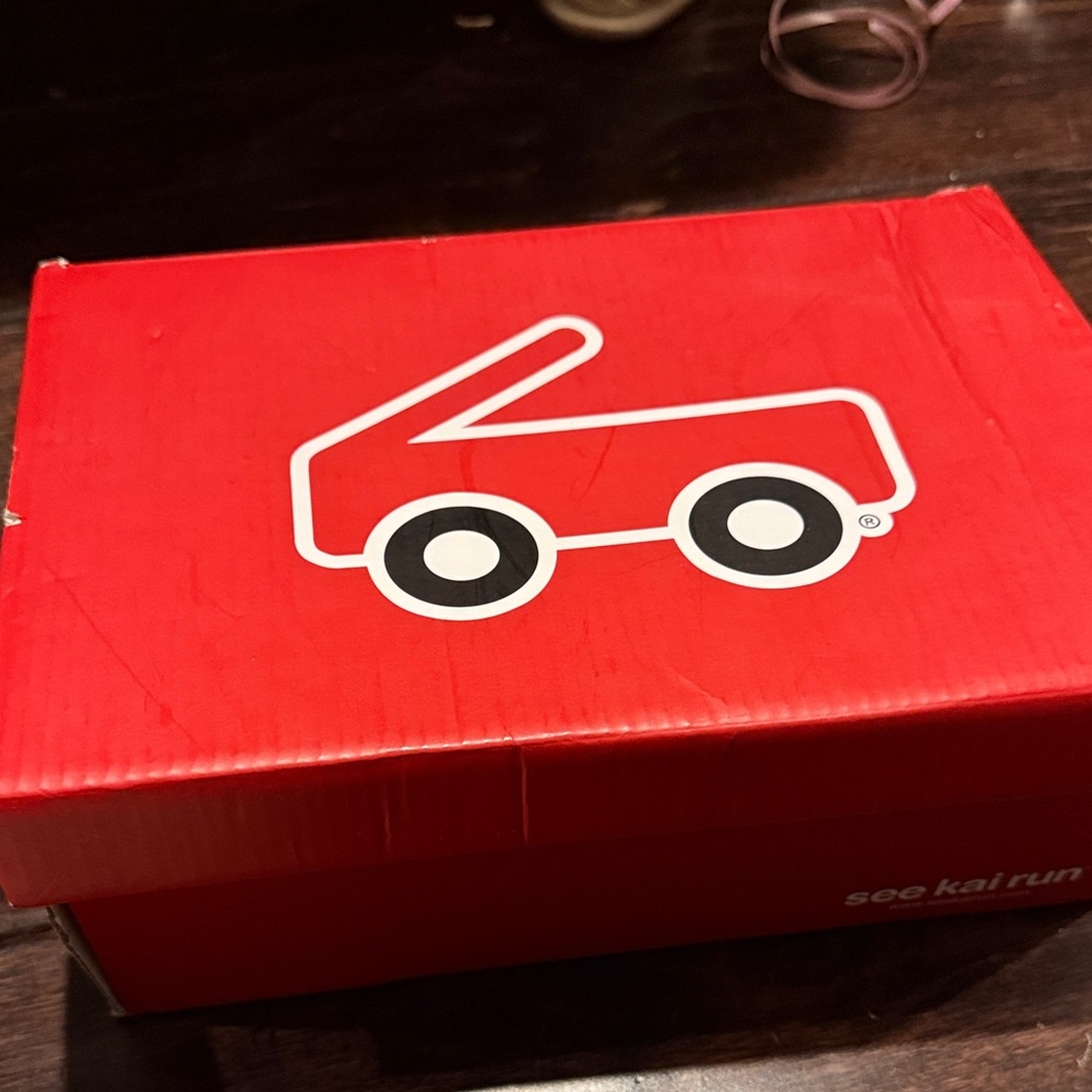 See Kai Run Red Kids Shoe Box